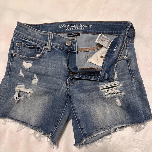 American Eagle Outfitters Pants - American Eagle Outfitters Blue Jean Shorts